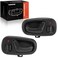 A-Premium APremium Inside Interior Door Handles Compatible with Suzuki Swift Geo Metro 1992 1993 1994 Textured Black 2PC Set Front Driver and Passenger Side