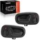 A-Premium APremium Inside Interior Door Handles Compatible with Suzuki Swift Geo Metro 1992 1993 1994 Textured Black 2PC Set Front Driver and Passenger Side
