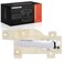 A-Premium APremium Front Left Driver Side Interior Door Handle Compatible with Dodge Caliber 2010 2011 2012 Hatchback 4Door Chrome Replace 1NS07SZ0AA