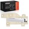 A-Premium APremium Front Left Driver Side Interior Door Handle Compatible with Dodge Caliber 2010 2011 2012 Hatchback 4Door Chrome Replace 1NS07SZ0AA