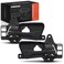 A-Premium APremium Inside Interior Door Handles Compatible with Hyundai Elantra 2009 2010 2011 2012 Hatchback Black 2PC Set Rear Driver and Passenger Side