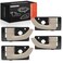 A-Premium APremium Inside Interior Door Handles Compatible with Hyundai Tucson 20052009 Beige 4PC Set Front and Rear Side