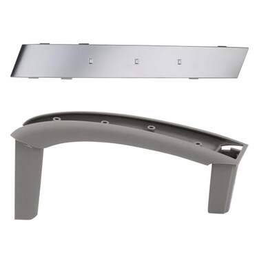 APPERFiT 350Z Door Pull Grip Handle Silver Trim Assembly 80978CD001 80932CD000 for Interior Door Panel Right Passenger Side Compatible with Nissan 350Z 20032005 Accessories Parts
