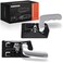 A-Premium APremium Inside Interior Door Handles Compatible with Chevrolet Silverado 1500 2500 3500 Tahoe GMC Yukon Cadillac Escalade Bright Chrome 2PC Set Front Driver Passenger Side