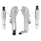 ApplianPar Intake and Exhaust Engine Variable Valve Timing Solenoid Kit for Hyundai Azera Genesis Coupe Kia Santa Fe Sedona Sorento Set of 4