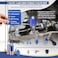 ZEZHIMI 160304AN Line Purge Valve Kit Integrate with Nitrous Systems Release Trapped Air or Gaseous Nitrous Reduced Lag Time