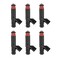 Vphix 6pcs Fuel Injectors FJ735 for 2005 2006 JEEP Wrangler TJ 40L I6 Nozzle Replacement 53013690AA