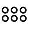 Fel-Pro FELPRO ES 73059 Fuel Injector Oring Set