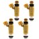 HiSport Fuel Injector CDH275 4 PCS Compatible with Yamaha Outboard F150 HP 63P1376100