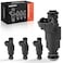 A-Premium APremium Fuel Injectors Compatible with Hyundai Genesis Coupe 2010 2011 2012 L4 20L Gas Set of 4