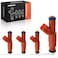 A-Premium APremium Fuel Injectors Compatible with Mazda 6 20032004 L4 23L Set of 4 Replace L30913250A