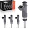 A-Premium APremium Set of 4 Fuel Injectors Compatible with Nissan Frontier 20052019 L4 25L Replace 16600EA000