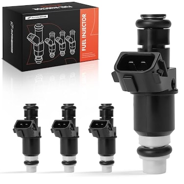A-Premium APremium Fuel Injectors Compatible with Honda Civic 20062011 18L Fit 20092013 15L Replace 16450RNAA01 4PC Set