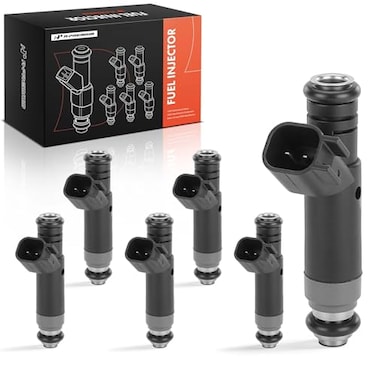 A-Premium APremium Fuel Injectors 6PC Set Compatible with Ford F150 2005 2006 2007 2008 V6 42L Naturally Aspirated Replace 5L3Z9F593AA 5C3Z9F593AA