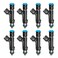 YLATG Fuel Injectors for Buick Lucerne 20062011 46LFor Cadillac DTS SRX STS XLR 46L 0280158083 8Pcs