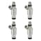 ACROPIX Car Fuel Injector Nozzle Replacement Fit for Toyota Corolla 16L 19891992 2320916120 Pack of 4 Silver Tone