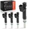 A-Premium APremium Fuel Injectors Compatible with Nissan Versa 201220172019 16L Set of 4 Repalce 166001KT0A