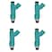 BAIXINDE 1571078K00 Fuel Injectors Fits For INJECTOR SET SUZUKI J24B FOR GRAND VITARA KIZASHI 24 LTR 4PCS