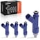 A-Premium APremium Fuel Injectors 4 Pcs Compatible with Pontiac Vibe Toyota Corolla Matrix 2005 2006 2007 2008 18L Replace 232500D050