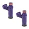 JDMON Fuel Injectors Compatible with Kawasaki Mule 4000 4010 2009 2010 2011 2012 2013 2014 2015 2016 2017 490332060 EAT259 2Pcs