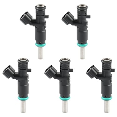 JDMON Fuel Injectors Compatible with VW Volkswagen Beetle Jetta 20172014 Golf 20102014 Passat 20122014 Rabbit 20072009 25L 07K906031C 5Pcs