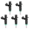 JDMON Fuel Injectors Compatible with VW Volkswagen Beetle Jetta 20172014 Golf 20102014 Passat 20122014 Rabbit 20072009 25L 07K906031C 5Pcs