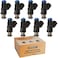 Pjvmvo 12613411GM Flex Fuel InjectorsCompatible withChevy 53L Tahoe Silverado Avalanche 2010 2011 2012 2013 2014Compatible withGMC Yukon Sierra 1500 48 53 60 Flex Engine 4 Holes Set of 8