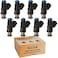 Pjvmvo 12613411GM Flex Fuel InjectorsCompatible withChevy 53L Tahoe Silverado Avalanche 2010 2011 2012 2013 2014Compatible withGMC Yukon Sierra 1500 48 53 60 Flex Engine 4 Holes Set of 8