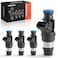 A-Premium APremium Fuel Injectors Set of 4 Compatible with Chevrolet S10 GMC Sonoma 20002003 22L Replace 17113674 8171136740