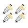 Vphix 4pcs Fuel Injectors Replacment for 20022008 Mini Cooper 16L L4 Supercharged S Model