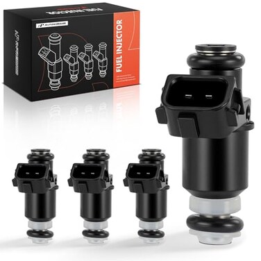 A-Premium APremium Fuel Injectors Set of 4 Compatible with Honda Civic 2001 2002 2003 2004 2005 17L Replace 16450PLD003