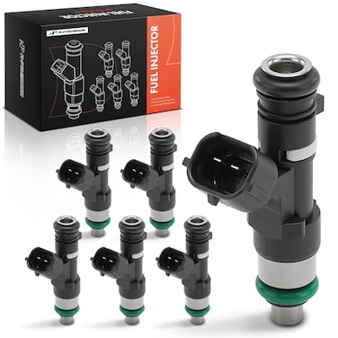 A-Premium APremium 4 Holes Fuel Injectors Set of 6 Compatible with Nissan Altima 20042006 Murano 2004 Maxima 20032008 Quest 20042009 35L Replace 166007Y000 166007Y00A