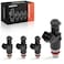 A-Premium APremium Fuel Injectors Set of 4 Compatible with Honda Fit 20072008 15L Replace 16450PWCJ01