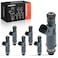 A-Premium APremium Fuel Injectors Set of 6 Compatible with Mazda 6 20032008 MPV 20022006 30L Replace AJ5113250