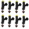YEEDAKY 8pcs Fuel Injectors 0280158829 Fits for Honda Audi Mazda Dodge GM 210lb 2200cc Engine Fuel Injectors Nozzle 0280158829