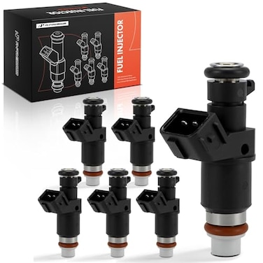 A-Premium APremium 12 Holes Set of 6 Fuel Injectors Compatible with Honda Pilot 2012 2013 2014 2015 35L Replace 16450RN0A01