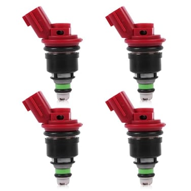 CYCWER 1660096E01 FJ285 Fuel Injectors 4pcs Fit for 19951999 Maxima 30L Fit for 19911996 G20 20L Replace OE 1660096E00 166005E511