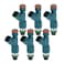 INFINAUTO Fuel Injector Engine Fuel Injection Nozzle NoLR001982 for Land Rover LR2 HSE 20082012 32L for Volvo S80 20072014 32 Blue 6 Pcs