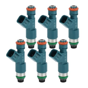 INFINAUTO Fuel Injector Engine Fuel Injection Nozzle NoLR001982 for Land Rover LR2 HSE 20082012 32L for Volvo S80 20072014 32 Blue 6 Pcs