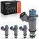 A-Premium APremium Set of 4 Fuel Injectors Compatible with Subaru Outback 20002004 Legacy 20002004 Baja 20032006 25L