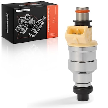 A-Premium APremium Fuel Injector Compatible with Dodge Ram 50 19911993 Mitsubishi Mighty Max 19911996 24L Gas Replace MD158851