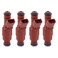 ApplianPar 4Pcs Fuel Injector for Elantra 20112019Veloster 2019Elantra Coupe 2013Elantra GT 2013Forte 20142019Soul 20122013