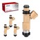 AISHAN 4PCS Fuel Injectors 12 Holes Compatible with Subaru Impreza 2005 2006 2007 2008 2009 2010 2011 Forester 20052010 Saab 92X 2005 2006 25L Replace 16611AA680