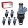 AISHAN 6PCS Fuel Injectors 4 Holes Compatible with Ford Ranger V6 30L Flex Fuel 1999 2000 for Mazda B3000 V6 30L Flex Fuel 1999 2000 Replace FJ305 XL5Z9F593AA 8001308N