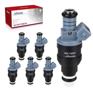 AISHAN 6PCS Fuel Injectors 4 Holes Compatible with Ford Ranger V6 30L Flex Fuel 1999 2000 for Mazda B3000 V6 30L Flex Fuel 1999 2000 Replace FJ305 XL5Z9F593AA 8001308N