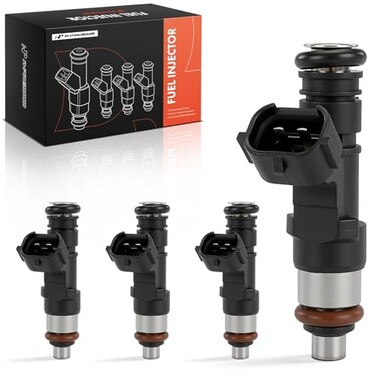 A-Premium APremium Set of 4 Fuel Injectors Compatible with Volkswagen Jetta 20042005 Jetta City 20072009 Golf 20032006 Golf City 20072010 Beetle 20042005 20082009 20L Replace 06A906031BS