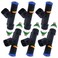 HiSport 0280158119 Fuel Injectors 6 PCS 4 Holes Compatible with Jeep 20072010Compatible with Dodge Chrysler 20082010 33L 38L V6 Replace 04861667AA