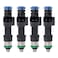HiSport 0280158179 20L L4 Fuel Injectors Compatible with Ford CMax 20132016 Focus 20082011EcoSport 20102014 Transit Connect 20102013 Fusion 20132017 Replace FJ993 82211209