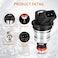 AISHAN 6PCS Fuel Injectors 1 Hole Compatible with Mercury Outboard 150hp DFI Optimax Mariner 135200 HP Optimax Outboard 135HP 150HP 175HP 2000 2001 2002 2003 2004 2005 2006 Replace 37003804841
