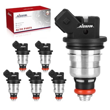 AISHAN 6PCS Fuel Injectors 1 Hole Compatible with Mercury Outboard 150hp DFI Optimax Mariner 135200 HP Optimax Outboard 135HP 150HP 175HP 2000 2001 2002 2003 2004 2005 2006 Replace 37003804841
